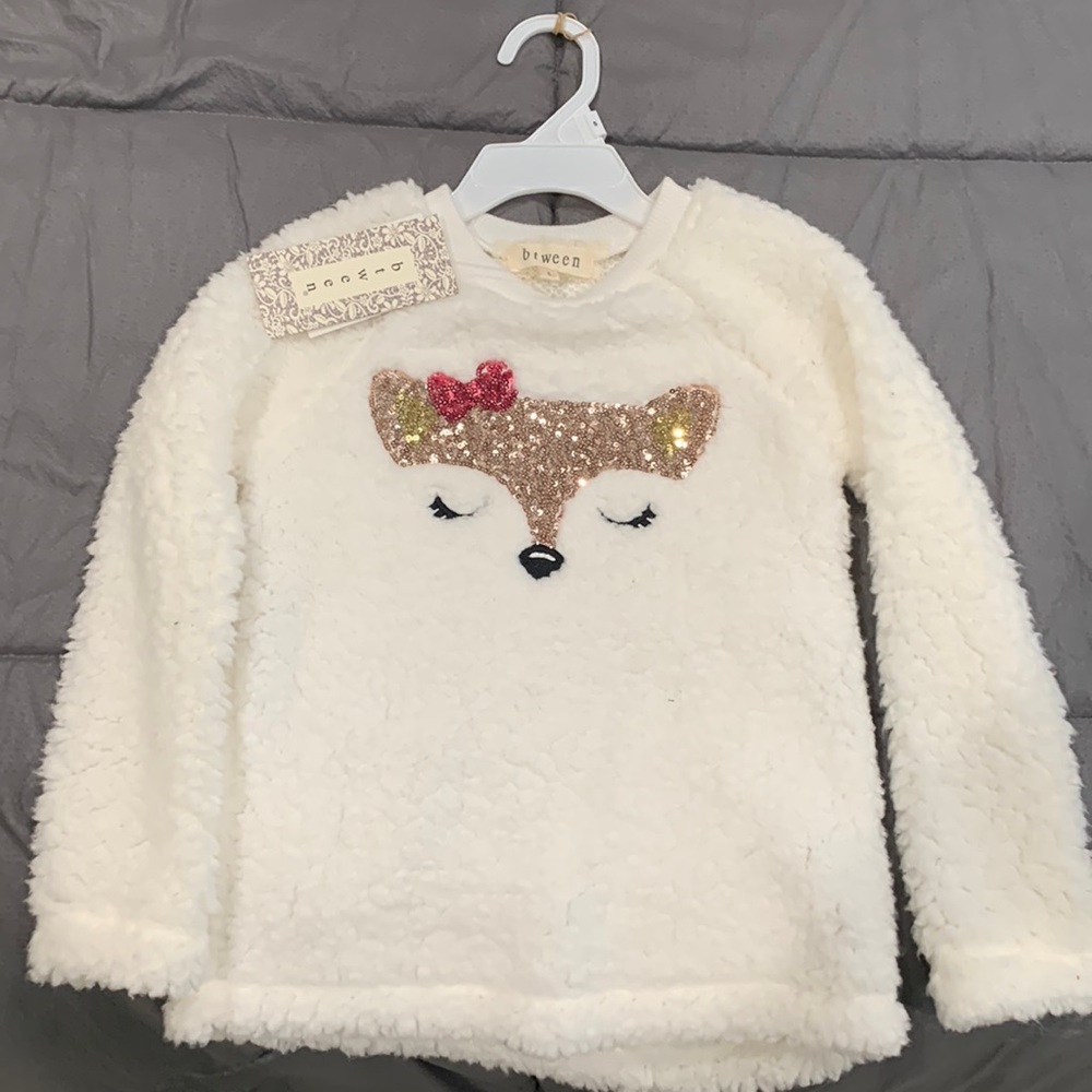Little girls soft sweatshirt